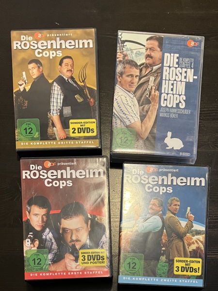 Die Rosenheim-Cops, die kompletten Staffeln 1-4